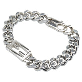 フェンディ バゲット チェーン ブレスレット サイズ:XS OB3024 シルバー メタル レディース FENDI 【中古】